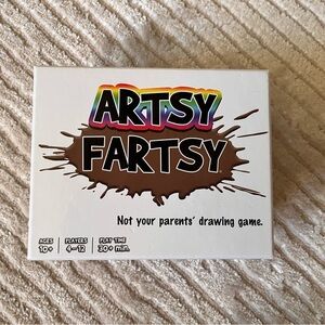 ✨ 3/$20 SALE Artsy Fartsy Game Set – Family & Party Fun